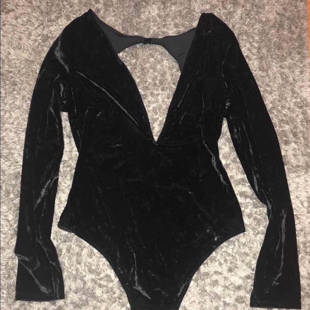 Victoria’s Secret Velvet Bodysuit
